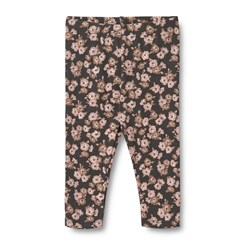 Wheat leggings Jules - Raven anemones